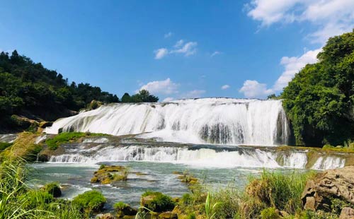 黃果樹陡坡塘瀑布 黃果樹陡坡塘瀑布